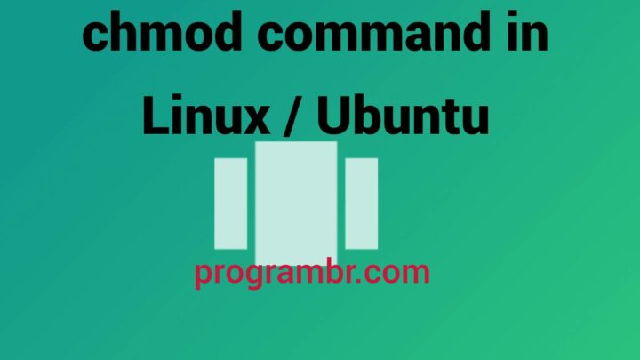 chmod command in Linux