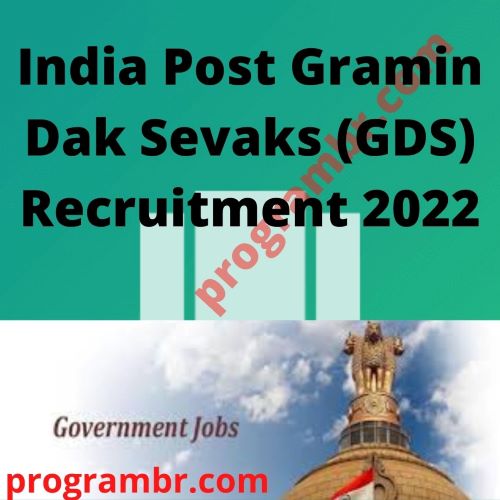 India Post Gramin Dak Sevaks (GDS) Recruitment 2022