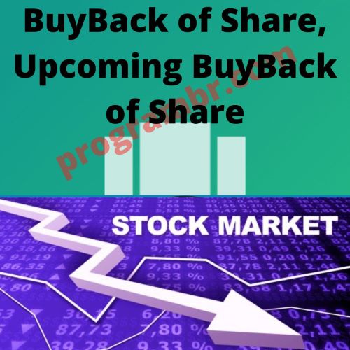BuyBack of Share, Upcoming BuyBack of Share