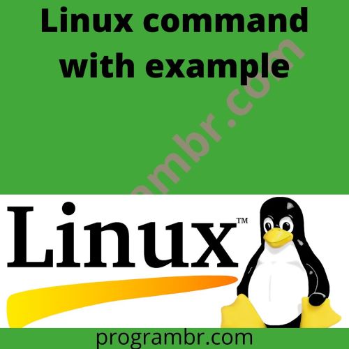 Linux command with example
