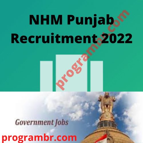 NHM Punjab Recruitment 2022, Vacancy, Salary