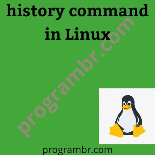 history command in Linux