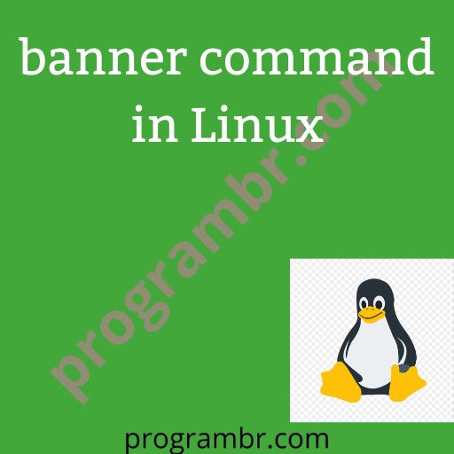 banner command in Linux