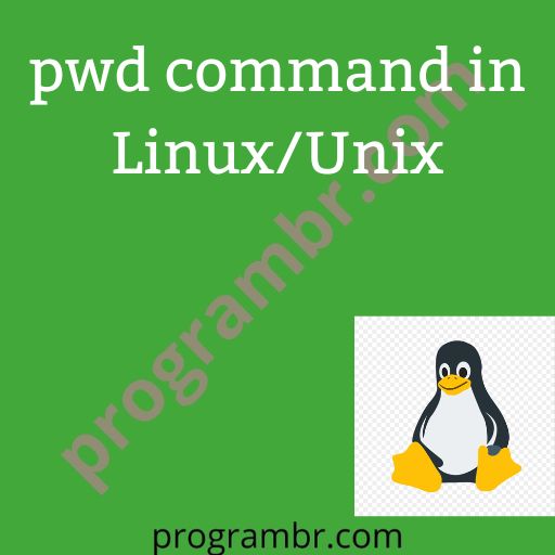 pwd command in Linux/Unix